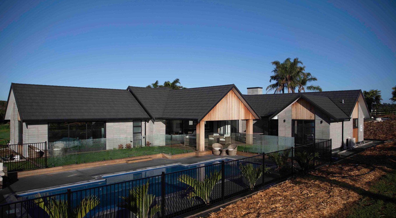 CF Shake, Charcoal Blend, New Build, New Roof, Architecturally Designed, Pool