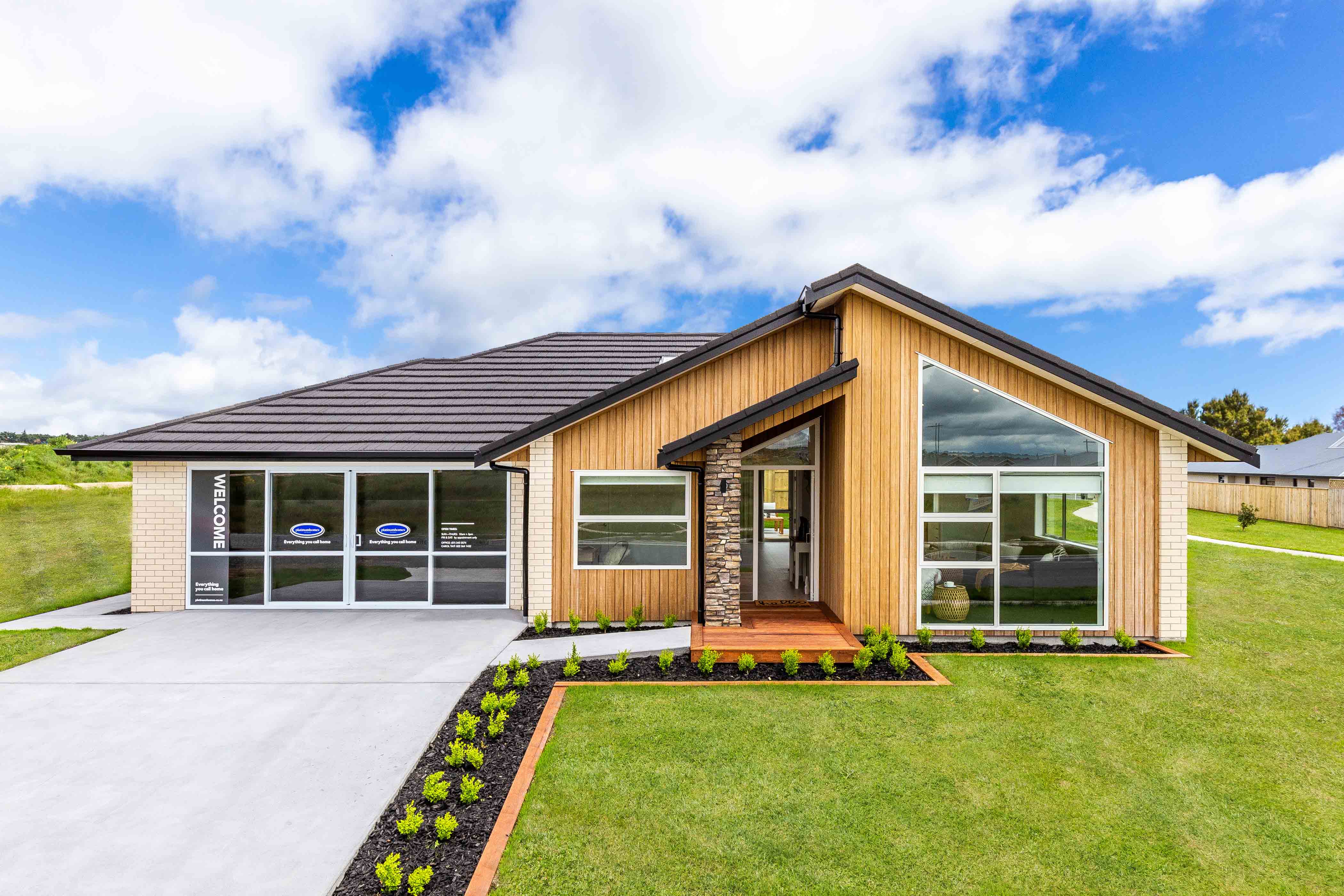 Platinum Homes Taupo Show Home - Shake Charcoal