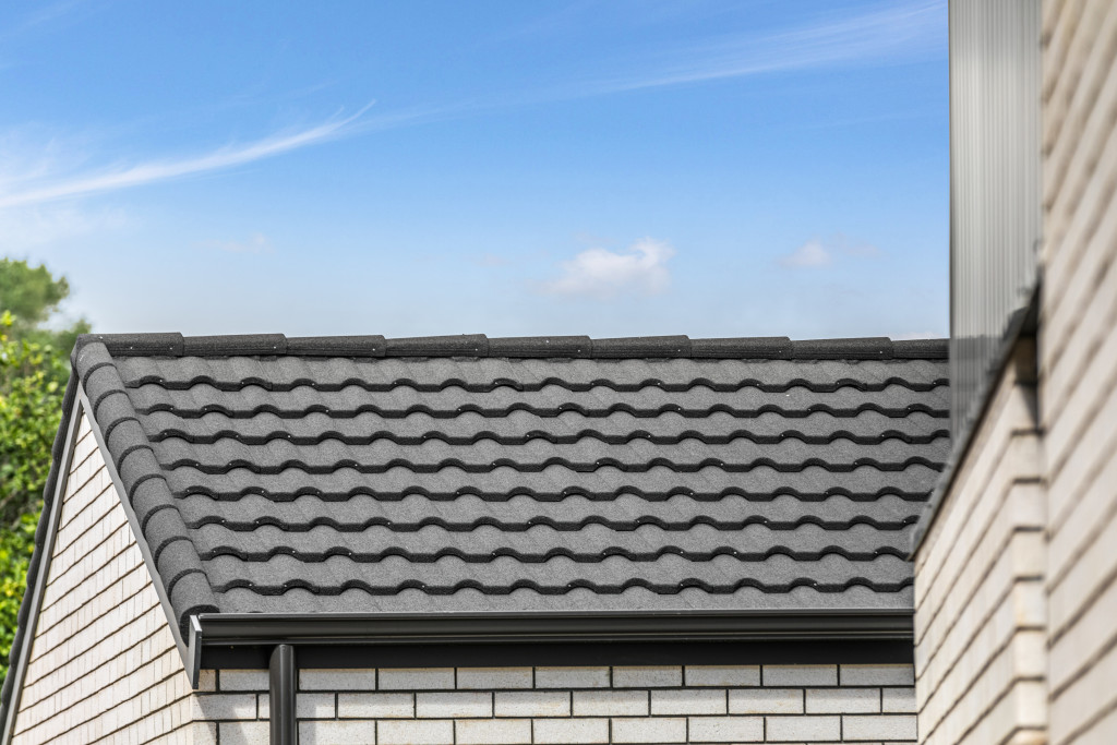 Gerard Milano Steel Roof on brick townhouse